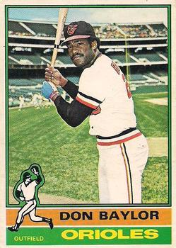 1976 O-Pee-Chee #125 Don Baylor Front