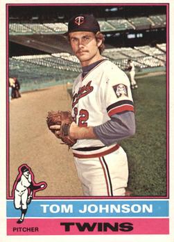 1976 O-Pee-Chee #448 Tom Johnson Front