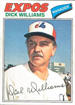 1977 O-Pee-Chee #108 Dick Williams Front