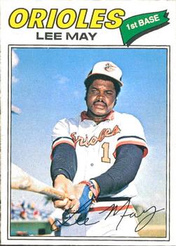 1977 O-Pee-Chee #125 Lee May Front