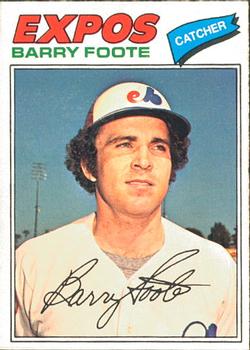 1977 O-Pee-Chee #207 Barry Foote Front