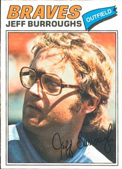 1977 O-Pee-Chee #209 Jeff Burroughs Front
