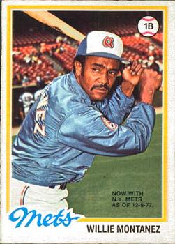 1978 O-Pee-Chee #43 Willie Montanez Front