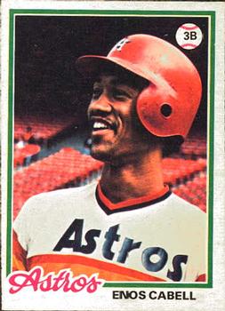 1978 O-Pee-Chee #44 Enos Cabell Front