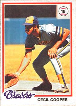 1978 O-Pee-Chee #71 Cecil Cooper Front