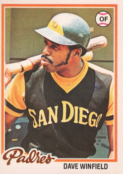 1978 O-Pee-Chee #78 Dave Winfield Front