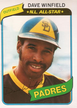 1980 O-Pee-Chee #122 Dave Winfield Front