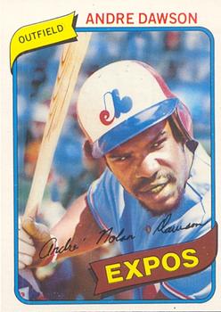 1980 O-Pee-Chee #124 Andre Dawson Front