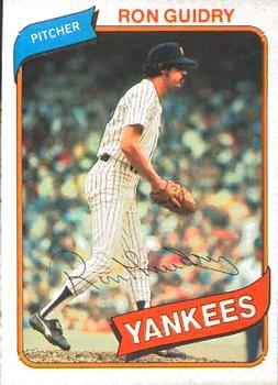 1980 O-Pee-Chee #157 Ron Guidry Front