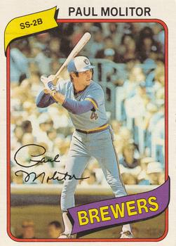 1980 O-Pee-Chee #211 Paul Molitor Front