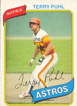 1980 O-Pee-Chee #82 Terry Puhl Front