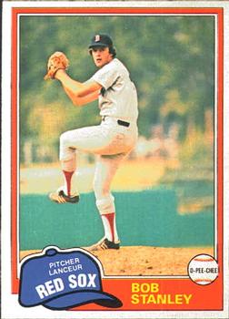 1981 O-Pee-Chee #296 Bob Stanley Front