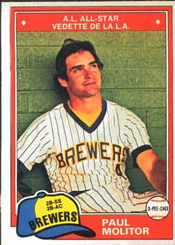 1981 O-Pee-Chee #300 Paul Molitor Front
