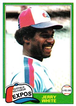 1981 O-Pee-Chee #42 Jerry White Front