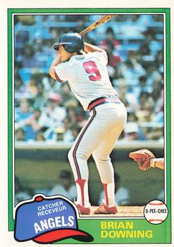 1981 O-Pee-Chee #263 Brian Downing Front