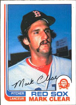 1982 O-Pee-Chee #169 Mark Clear Front