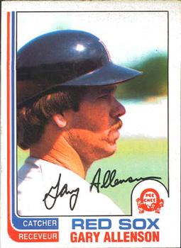 1982 O-Pee-Chee #273 Gary Allenson Front