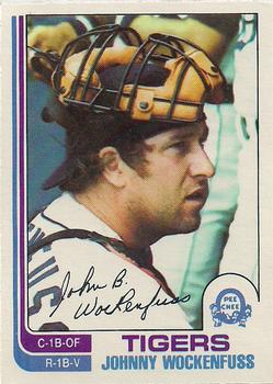 1982 O-Pee-Chee #46 Johnny Wockenfuss Front