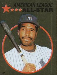 1982 O-Pee-Chee Stickers #137 Dave Winfield Front
