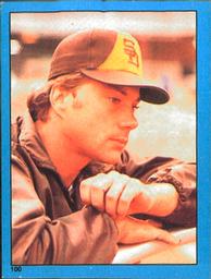 1982 O-Pee-Chee Stickers #100 Terry Kennedy Front