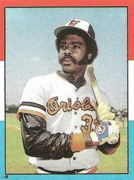 1982 Topps Stickers #6 Eddie Murray Front