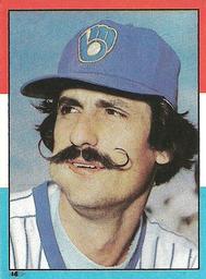 1982 Topps Stickers #16 Rollie Fingers Front