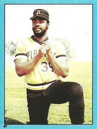 1982 Topps Stickers #87 Dave Parker Front