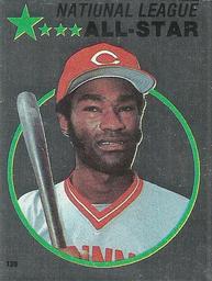 1982 Topps Stickers #126 George Foster Front