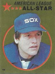 1982 Topps Stickers #138 Carlton Fisk Front