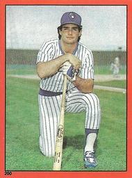 1982 Topps Stickers #200 Paul Molitor Front