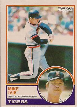 1983 O-Pee-Chee #117 Mike Ivie Front