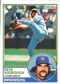 1983 O-Pee-Chee #375 Pete Vuckovich Front