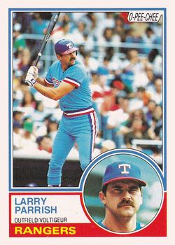 1983 O-Pee-Chee #2 Larry Parrish Front