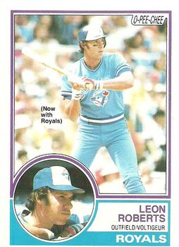 1983 O-Pee-Chee #89 Leon Roberts Front