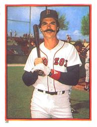 1983 O-Pee-Chee Stickers #38 Dwight Evans Front