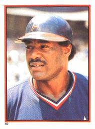 1983 O-Pee-Chee Stickers #40 Don Baylor Front