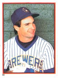 1983 O-Pee-Chee Stickers #83 Paul Molitor Front