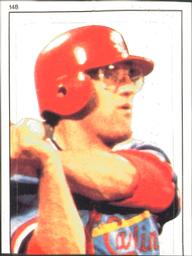 1983 O-Pee-Chee Stickers #148 Darrell Porter Front