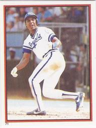 1983 O-Pee-Chee Stickers #71 Frank White Front