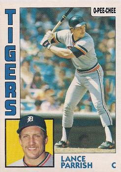 1984 O-Pee-Chee #158 Lance Parrish Front
