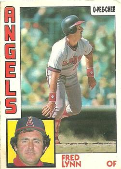 1984 O-Pee-Chee #247 Fred Lynn Front