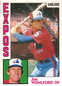 1984 O-Pee-Chee #253 Jim Wohlford Front