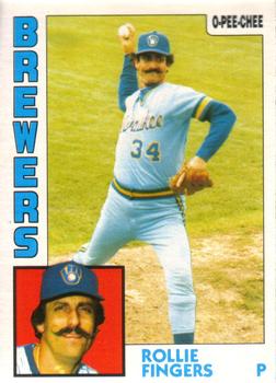 1984 O-Pee-Chee #283 Rollie Fingers Front