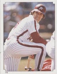 1984 O-Pee-Chee Stickers #115 Pete Rose Front