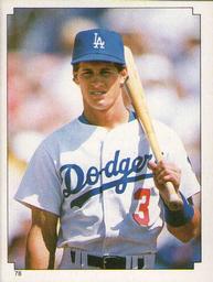 1984 O-Pee-Chee Stickers #78 Steve Sax Front