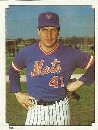 1984 O-Pee-Chee Stickers #106 Tom Seaver Front