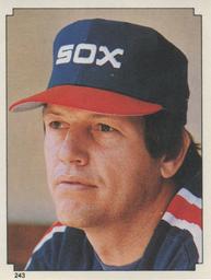 1984 O-Pee-Chee Stickers #243 Carlton Fisk Front