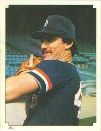 1984 O-Pee-Chee Stickers #263 Jack Morris Front