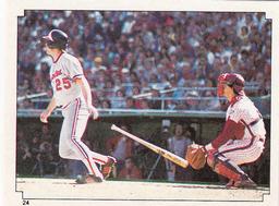 1984 Topps Stickers #24 1983 World Series Front