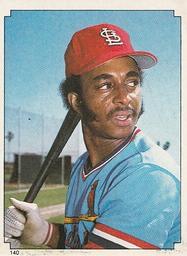 1984 Topps Stickers #140 Lonnie Smith Front